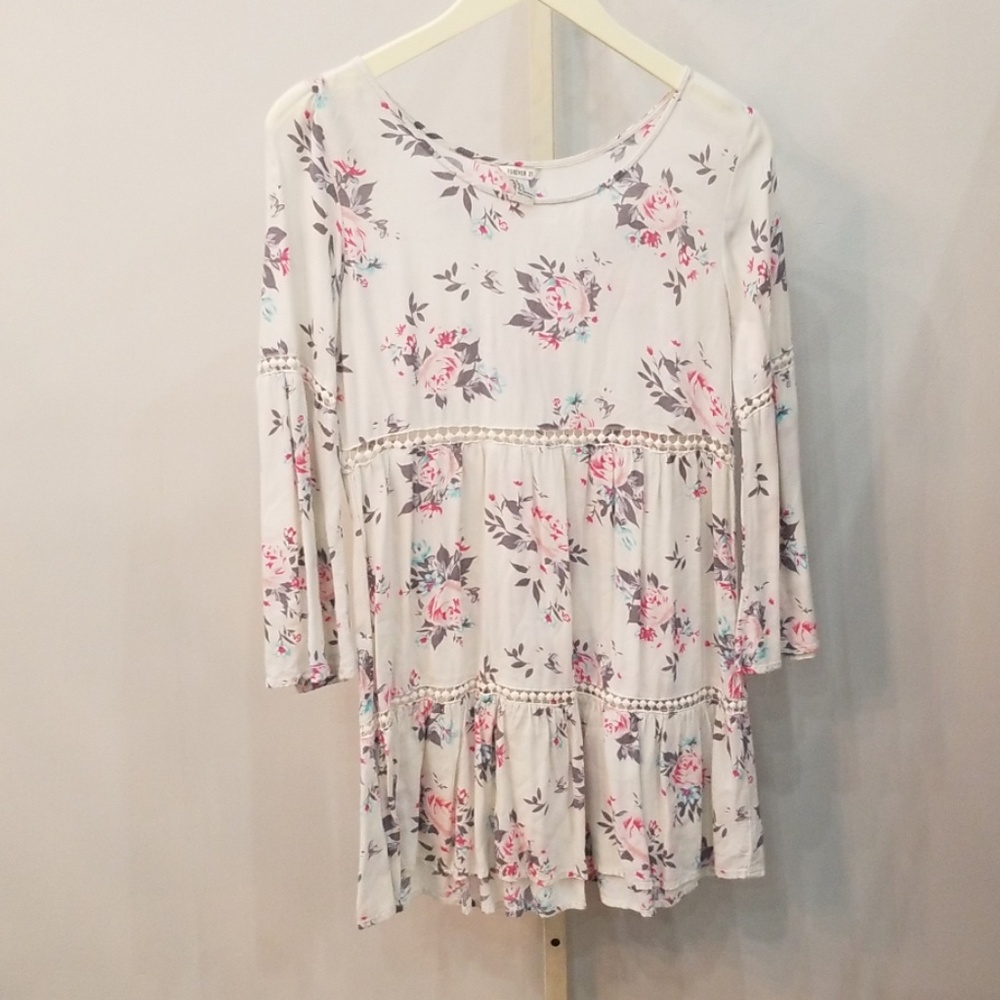Forever 21 Floral midi dress